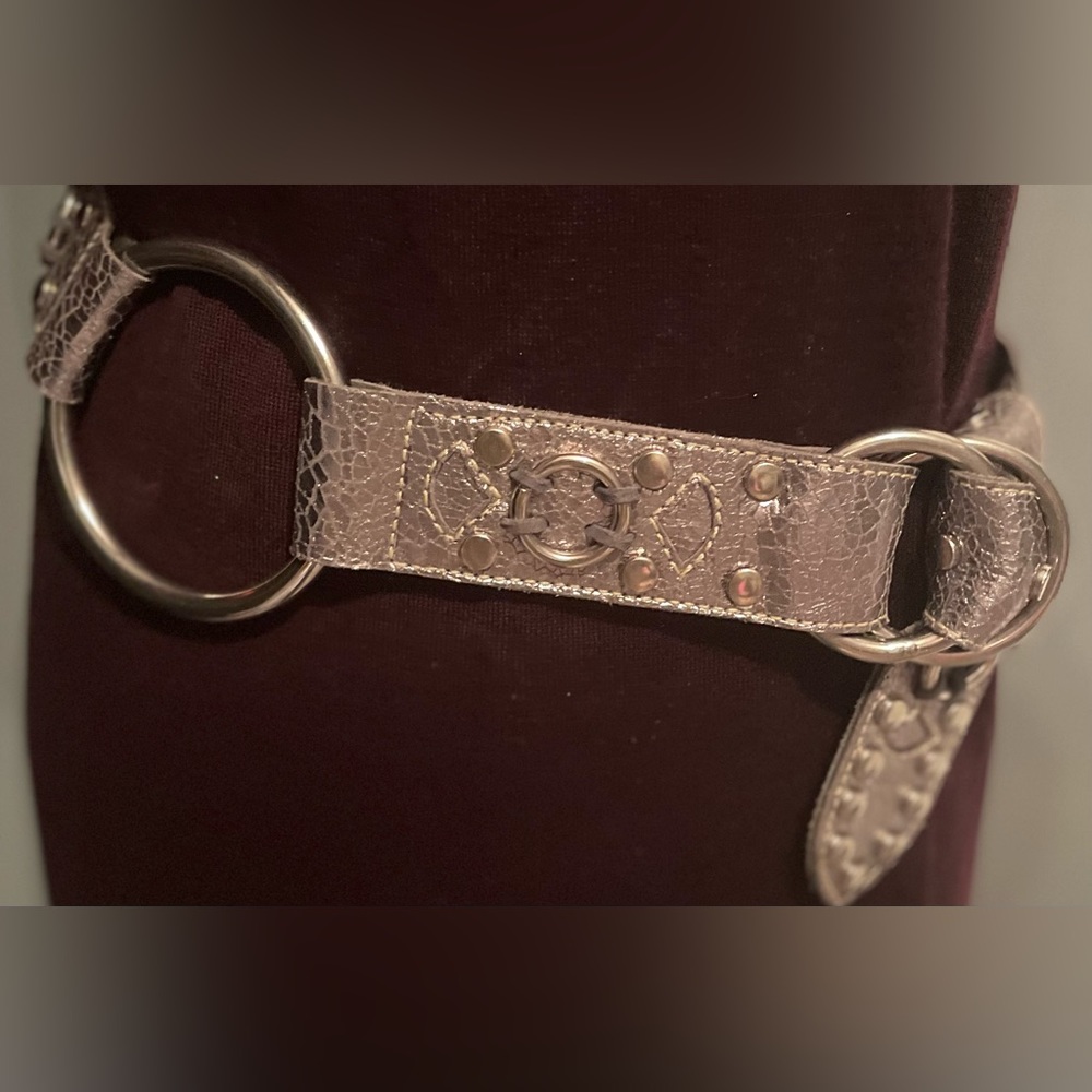 Coco Bianco Leather Belt
